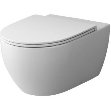 Инсталляция AM.PM (АМ.ПМ) с подвесным унитазом FlashClean, коллекция Awe, микролифт, в комплекте: сиденье, клавиша, материал: черный матовый, IS49038.111700