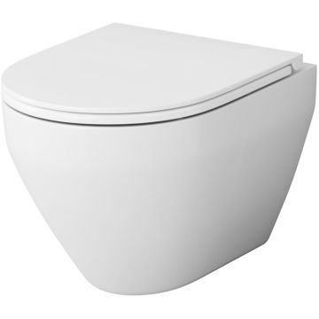 Подвесной унитаз AM.PM (АМ.ПМ) Spirit V2.0, с сиденьем микролифт, белый, C701700SC