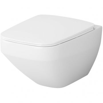 Подвесной унитаз AM.PM (АМ.ПМ) Inspire V2.0, FlashClean, с сиденьем микролифт, белый глянцевый, C50A1700SC