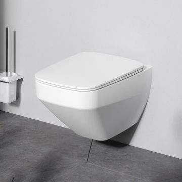 Подвесной унитаз AM.PM (АМ.ПМ) Inspire V2.0, белый, с сиденьем микролифт, сиденье, C50A1700MWSC