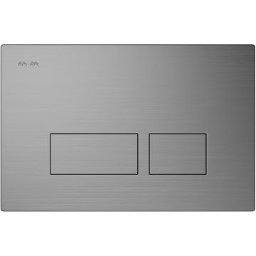 Клавиша пневматическая AM.PM (АМ.ПМ) Pro S, пластик, матовый никель, I047031