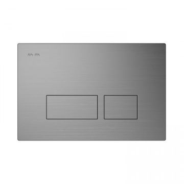 Клавиша пневматическая AM.PM (АМ.ПМ) Pro S, пластик, матовый никель, I047031