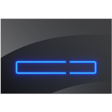 Клавиша сенсорная бесконтактная AM.PM (АМ.ПМ) Touch Pro, стекло, черный, I0450A38