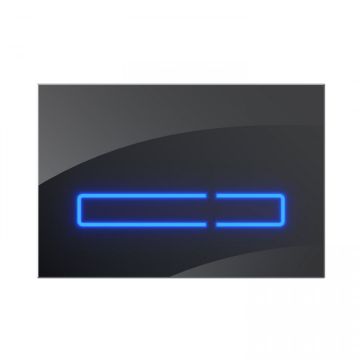 Клавиша сенсорная бесконтактная AM.PM (АМ.ПМ) Touch Pro, стекло, черный, I0450A38