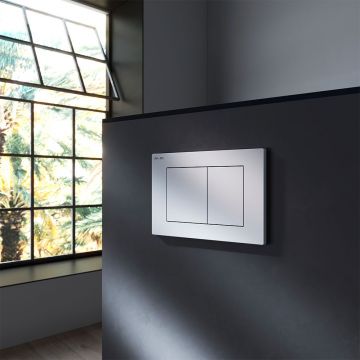 Клавиша для инсталляции AM.PM (АМ.ПМ) PrimeFit S, пластик, белый глянцевый, I090201