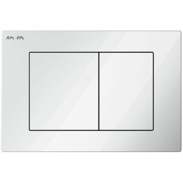 Клавиша для инсталляции AM.PM (АМ.ПМ) PrimeFit S, пластик, белый глянцевый, I090201