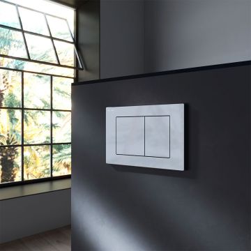 Клавиша для инсталляции AM.PM (АМ.ПМ) PrimeFit S, пластик, хром глянцевый, I090251