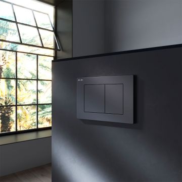 Клавиша для инсталляции AM.PM (АМ.ПМ) PrimeFit S, пластик, черный матовый, I090238