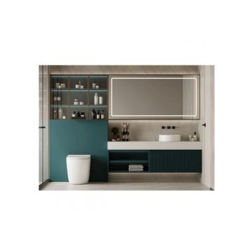 Унитаз Abber (Аббер) Bequem AC1111TMW приставной белый матовый, безободковый, смыв торнадо