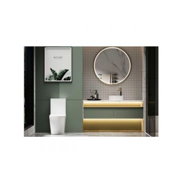 Унитаз Abber (Аббер) Bequem AC1112T компакт белый, безободковый, смыв торнадо