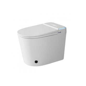 Электронный унитаз-биде Abber (Аббер) Bequem AC1117S приставной белый