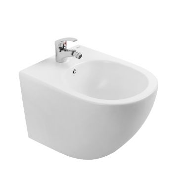 Биде Abber (Аббер) Bequem AC1150MW подвесное белое матовое