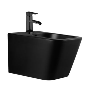 Биде Abber (Аббер) Rechteck AC1250MB подвесное черное матовое