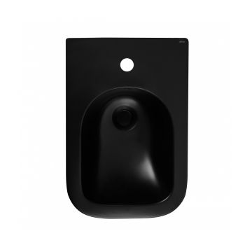 Биде Abber (Аббер) Rechteck AC1250MB подвесное черное матовое