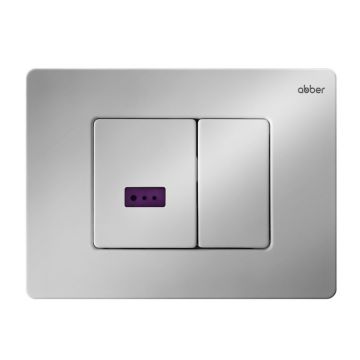 Кнопка смыва сенсорная Abber (Аббер) AC0122S хром глянцевый
