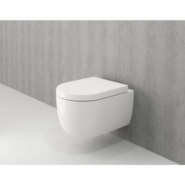 Комплект инсталляции подвесной безободковый унитаз Bocchi (Боччи) Parma 1417-001-0129 белый + инсталляция Creto (Крето) Standart 1.1 INST-CR-1.1