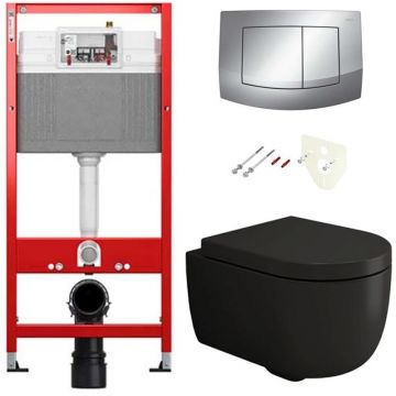 Комплект инсталляции подвесной безободковый унитаз Bocchi (Боччи) Parma 1417-004-0129 + инсталляция TECEbase 2.0 9400405