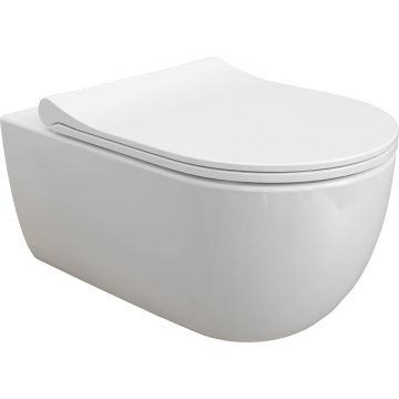 Комплект инсталляции подвесной безободковый унитаз Bocchi (Боччи) V-Tondo 1416-001-0129+A0336-001 с сиденьем микролифт + система инсталляции Creto (Крето) Premium 2.0 INST-CR-2.0