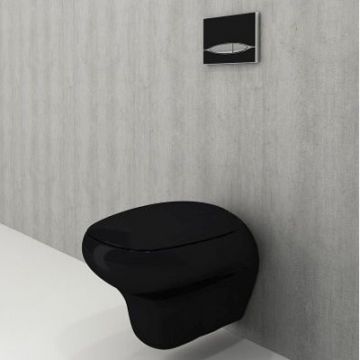 Унитаз подвесной Bocchi (Боччи) Fenice 1166-005-0129 черный