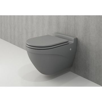 Унитаз подвесной Bocchi (Боччи) Taormina 1012-006-0129 серый