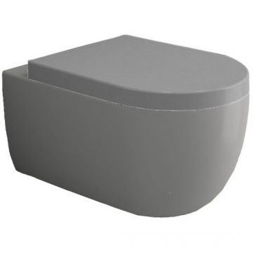 Унитаз подвесной Bocchi (Боччи) V-Tondo 1416-006-0129 серый матовый