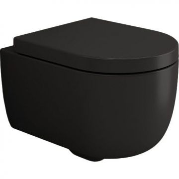 Унитаз подвесной безободковый Bocchi (Боччи) Parma 1417-004-0129 черный матовый