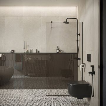 Унитаз подвесной безободковый Bocchi (Боччи) Parma 1417-004-0129 черный матовый