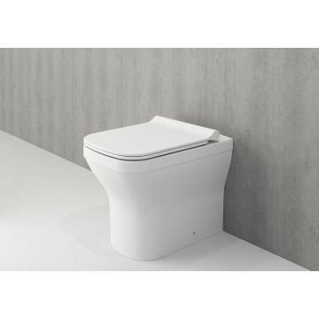 Унитаз приставной Bocchi (Боччи) Firenze 1298-002-0129 белый матовый