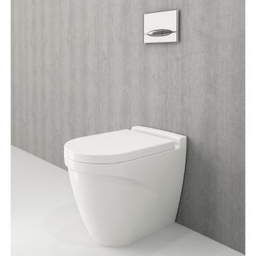 Унитаз приставной Bocchi (Боччи) Taormina Arch 1016-001-0129 белый