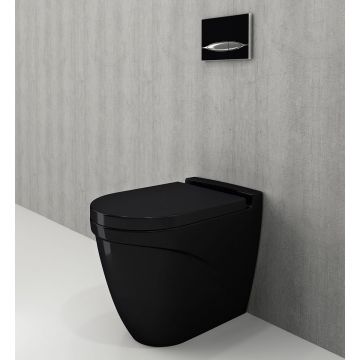 Унитаз приставной Bocchi (Боччи) Taormina Arch 1016-005-0129 черный