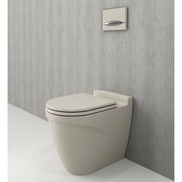 Унитаз приставной Bocchi (Боччи) Taormina Arch 1016-007-0129 жасмин