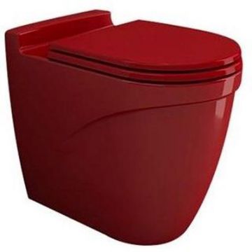 Унитаз приставной Bocchi (Боччи) Taormina Arch 1016-019-0129 красный