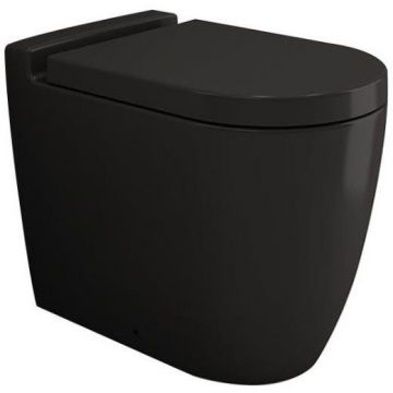 Унитаз приставной Bocchi (Боччи) Venezia 1301-004-0129 черный матовый