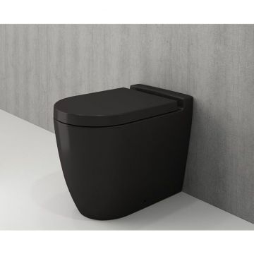 Унитаз приставной Bocchi (Боччи) Venezia 1301-004-0129 черный матовый