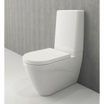 Унитаз-компакт Bocchi (Боччи) Taormina 1017-001-0129 белый с гарнитурой в комплекте
