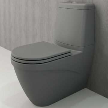 Унитаз-компакт Bocchi (Боччи) Taormina 1017-006-0129 серый