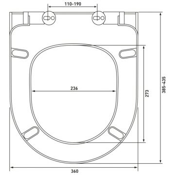 Унитаз подвесной Боччи Venezia 1295-001-0129 сиденье ARTIQ Okus Slim SO с микролифтом, Bocchi
