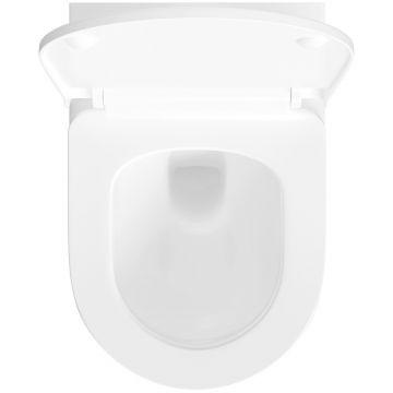 Унитаз подвесной Боччи V-Tondo 1416-001-0129 сиденье ARTIQ Okus Slim SO с микролифтом, Bocchi