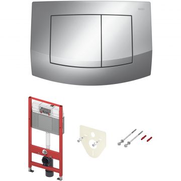 Комплект инсталляции Bocchi (Боччи) Venezia Rimless 1295-001-0129 подвесной унитаз + инсталляция TECEbase 2.0 9400405