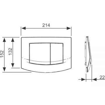 Комплект инсталляции Bocchi (Боччи) Venezia Rimless 1295-001-0129 подвесной унитаз + инсталляция TECEbase 2.0 9400405