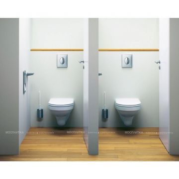 Комплект инсталляции Bocchi (Боччи) V-Tondo 1416-001-0129 подвесной унитаз + Grohe (Гроэ) Rapid SL 38721001 3 в 1 с кнопкой смыва