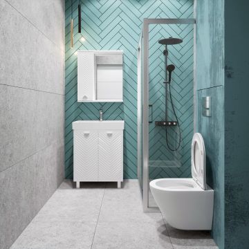 Унитаз подвесной EvaGold (Еваголд) K505 безободковый, сиденье тонкое ДП, крепления EG070001 белый