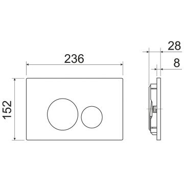 Комплект инсталляции 4 в 1 Ceramicanova Подвесной унитаз Forma Rimless арт. CN3009 + Шумоизоляционная панель для инсталляции арт. CN1000 + Система инсталляции для унитазов CERAMICANOVA Envision с кнопкой смыва Round цвет черный матовый и креплениями, арт.