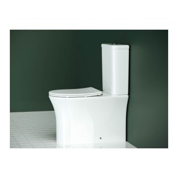 Унитаз напольный, приставной Ceramicanova (Керамиканова) Star CN1904 Белый