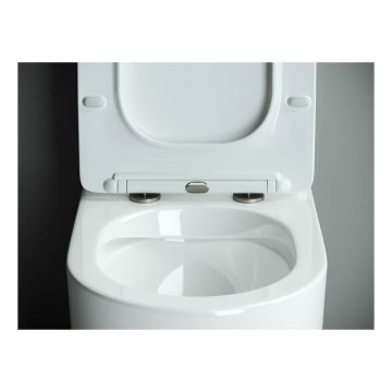 Унитаз напольный, приставной Ceramicanova (Керамиканова) Metropol CN4001 Белый