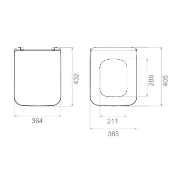Сиденье для унитаза Allen Brau Liberty 4.33008.31 черный матовый
