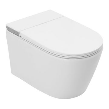 Унитаз подвесной Allen Brau Smart 4.I1001.20 с функцией биде, электронный, белый