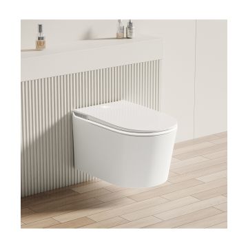 Унитаз подвесной Allen Brau Smart 4.I1001.20 с функцией биде, электронный, белый