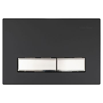 Клавиша смыва Allen Brau Fantasy 9.20004.31 черный матовый,никель брашированный