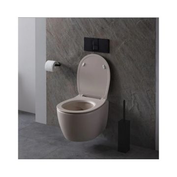 Унитаз подвесной Allen Brau Fantasy 4.11004.IV безободковый, без сиденья, айвори